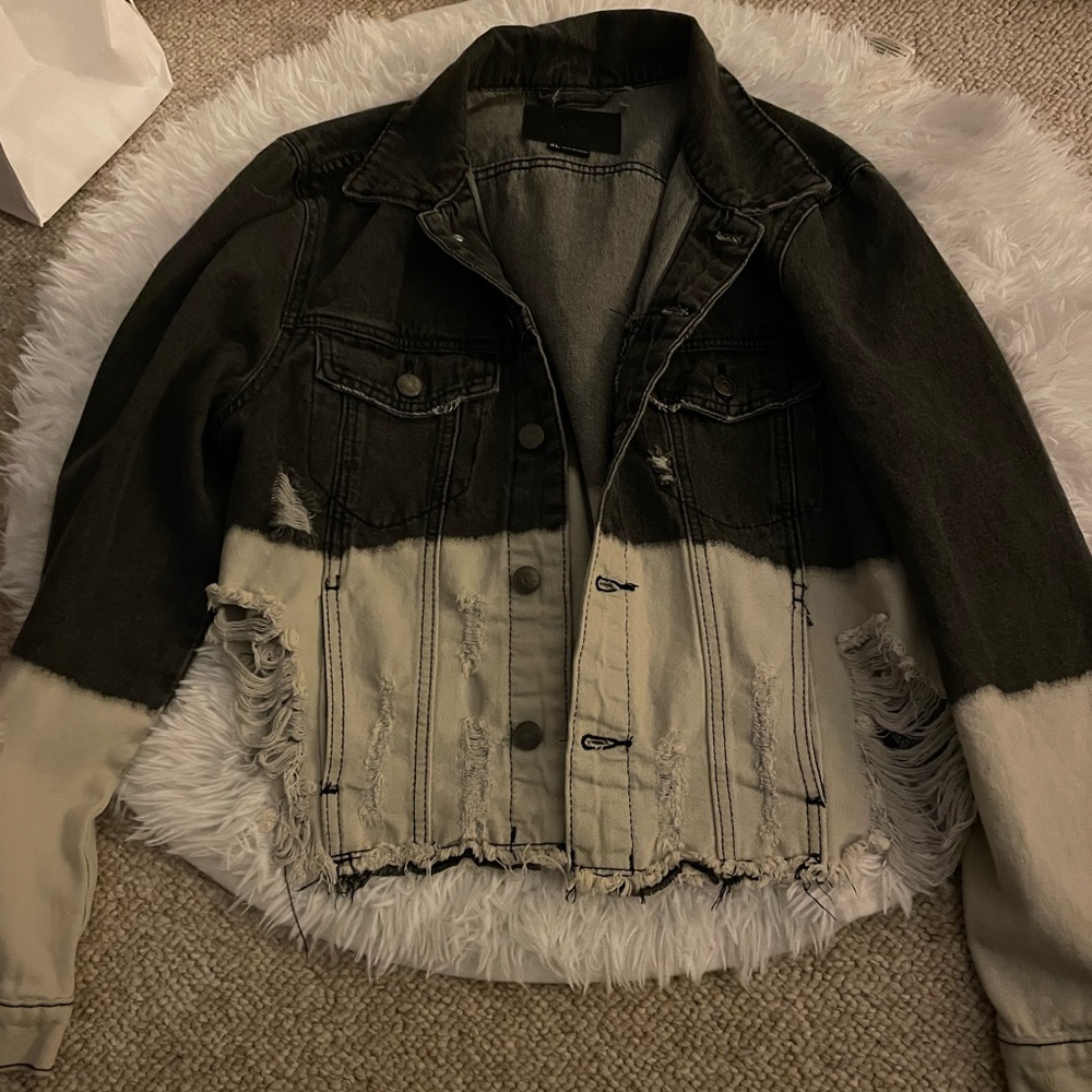 Distressed Jean Jacket